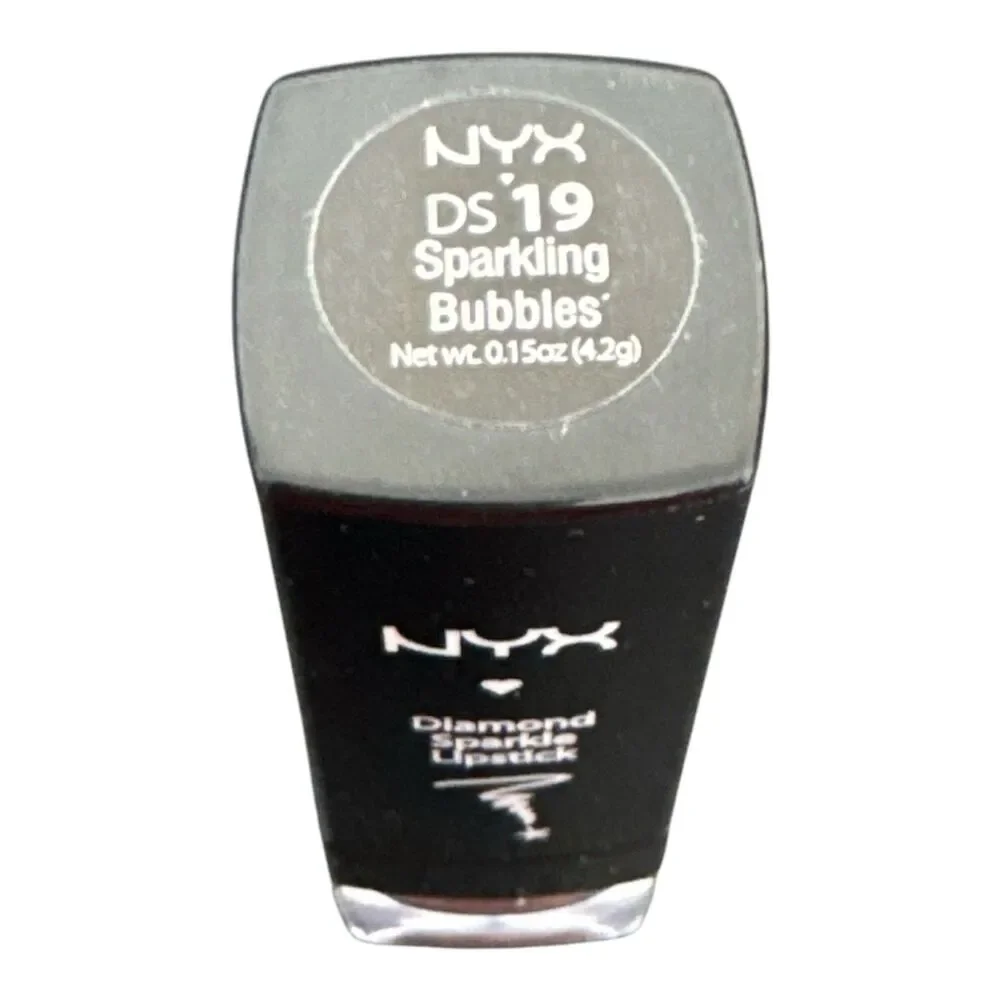 NYX DS19 Sparkling Bubbles Diamond Sparkle Lipstick 0.15oz